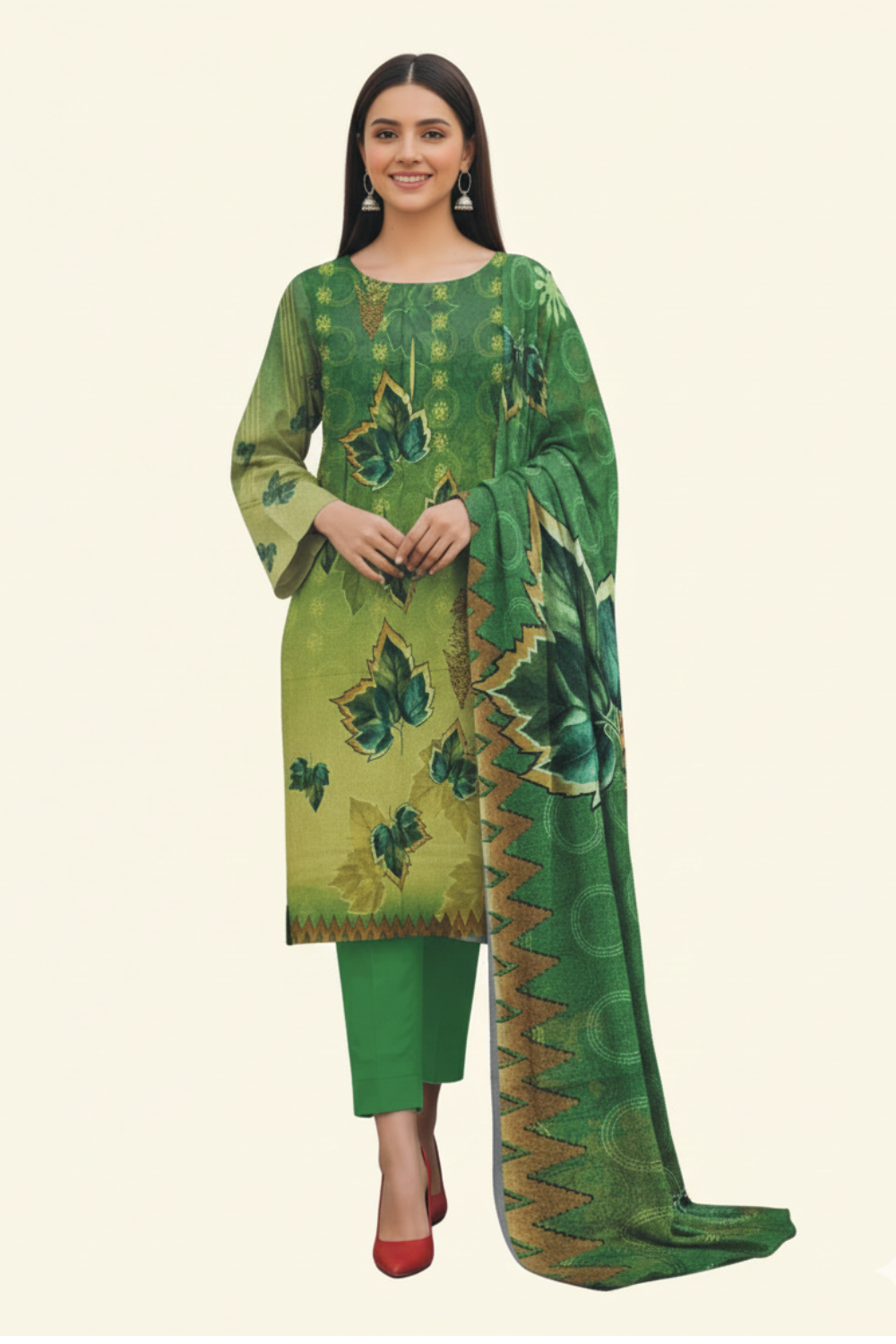 Sophisticated Digital Karandi Set – Bold Fashion Forward | GL-06R